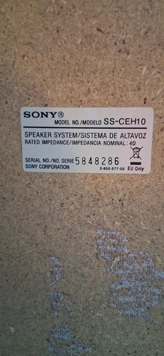 Sony ceh10 hifi boxen - sony,